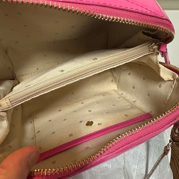 Kate Spade Pink Patent Leather Crossbody Bag - Picture 6 of 9